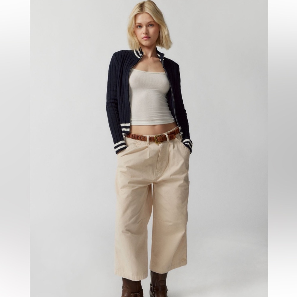 Zip Up Sweater Top Urban Outfitters - Picture 2 of 6